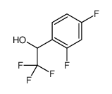 1-(2,4-Difluorophenyl)-2,2,2-trifluoroethan-1-ol structure