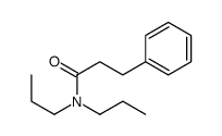 3-phenyl-N,N-dipropylpropanamide结构式