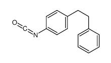 1-isocyanato-4-(2-phenylethyl)benzene结构式