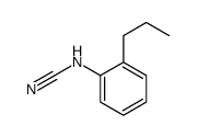 (2-propylphenyl)cyanamide Structure