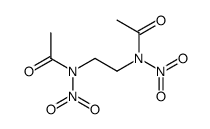 N-[2-[acetyl(nitro)amino]ethyl]-N-nitroacetamide Structure