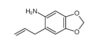 6-prop-2-enyl-1,3-benzodioxol-5-amine Structure