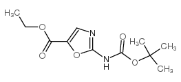 Ethyl 2-((tert-butoxycarbonyl)amino)oxazole-5-carboxylate picture