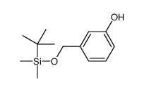 3-[[tert-butyl(dimethyl)silyl]oxymethyl]phenol Structure