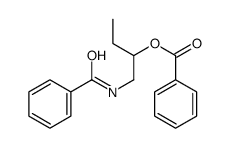 1-benzamidobutan-2-yl benzoate Structure