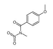 4-methoxy-N-methyl-N-nitrobenzamide Structure