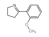 5-(2-甲氧基苯基)-3,4-二氢-2H-吡咯结构式