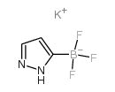 Potassium 1H-pyrazole-3-trifluoroborate Structure