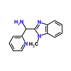 1-(1-Methyl-1H-benzimidazol-2-yl)-1-(2-pyridinyl)methanamine图片