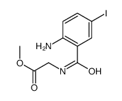 Methyl N-(2-amino-5-iodobenzoyl)glycinate Structure