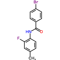 4-Bromo-N-(2-fluoro-4-methylphenyl)benzamide图片