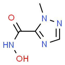 1H-1,2,4-Triazole-5-carboxamide,N-hydroxy-1-methyl-(9CI) structure