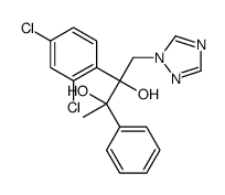 (2R,3S)-2-(2,4-dichlorophenyl)-3-phenyl-1-(1,2,4-triazol-1-yl)butane-2,3-diol结构式