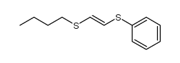 (ξ)-1-butylsulfanyl-2-phenylsulfanyl-ethylene Structure