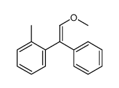 1-(2-methoxy-1-phenylethenyl)-2-methylbenzene Structure