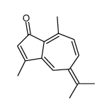 3,8-dimethyl-5-propan-2-ylideneazulen-1-one Structure