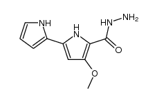 4-methoxy-1H,1'H-[2,2'-bipyrrole]-5-carbohydrazide Structure