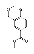 methyl 4-bromo-3-(methoxymethyl)benzoate结构式