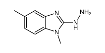 2H-Benzimidazol-2-one,1,3-dihydro-1,5-dimethyl-,hydrazone(9CI) Structure