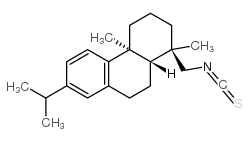 DEHYDROABIETHYL ISOTHIOCYANATE structure