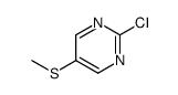 2-chloro-5-(Methylthio)pyrimidine Structure