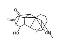 (6|A,20xi)-6,13-dihydroxyhetisan-11-one Structure
