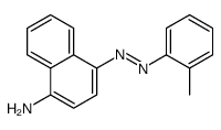 4-[(2-methylphenyl)diazenyl]naphthalen-1-amine Structure