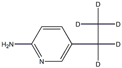 2-Amino-5-(ethyl-d5)-pyridine Structure