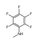 2,3,4,5,6-pentafluoro-N-methylaniline结构式