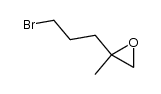 2-(3-bromopropyl)-2-methyloxirane结构式