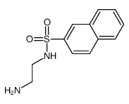 N-(2-aminoethyl)naphthalene-2-sulfonamide结构式