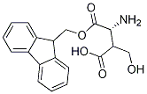 FMoc-(R)-3-aMino-2-(hydroxyMethyl)propanoic acid结构式