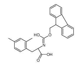 Fmoc-2,4-二甲基-L-苯丙氨酸结构式