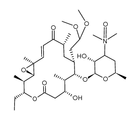 rosaramicin 20-dimethyl acetal 3'-N-oxide Structure