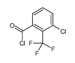 3-chloro-2-(trifluoromethyl)benzoyl chloride Structure