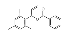 benzoic acid 1-(2,4,6-trimethyl-phenyl)-allyl ester Structure