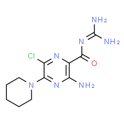 N(5)-piperidine-amiloride结构式