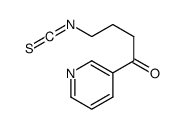 4-OXO-4-(3-PYRIDYL)-BUTYLISOTHIOCYANATE结构式