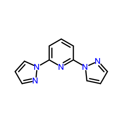 2,6-Di(1-pyrazolyl)pyridine Structure