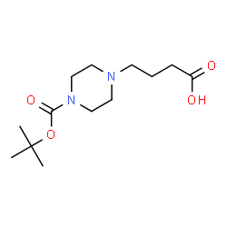 4-(4-(tert-butoxycarbonyl)piperazin-1-yl)butanoic acid picture