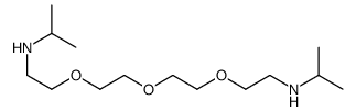 N-[2-[2-[2-[2-(propan-2-ylamino)ethoxy]ethoxy]ethoxy]ethyl]propan-2-amine结构式