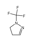 1-(Trifluoromethyl)-2-pyrazoline Structure