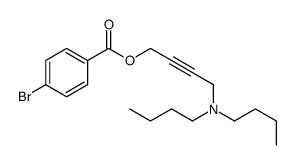 4-(dibutylamino)but-2-ynyl 4-bromobenzoate结构式