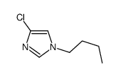 1-butyl-4-chloroimidazole Structure