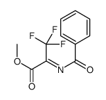 methyl 2-benzoylimino-3,3,3-trifluoropropanoate Structure