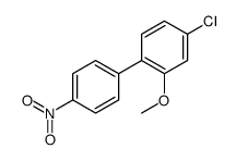 4-chloro-2-methoxy-1-(4-nitrophenyl)benzene structure