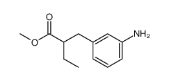 methyl 3-aminophenyl-2-ethylpropionate结构式
