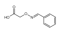 Benzylidenaminooxy-essigsaeure Structure