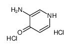 3-Amino-4-pyridinol dihydrochloride结构式