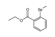 2-methylseleno-benzoic acid ethyl ester结构式